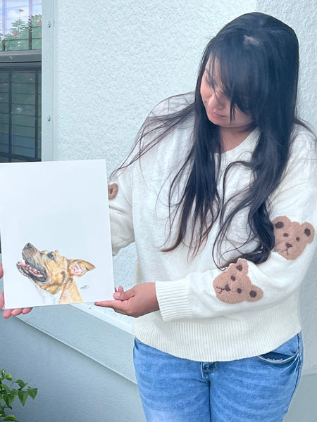 Remembrance 9 x 12 ' Mixed Media Paper