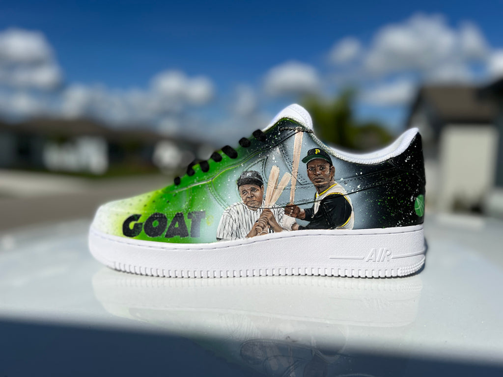 The GOAT Shoes — 1-of-1 Hand-Painted Sports Legends Collector Sneakers