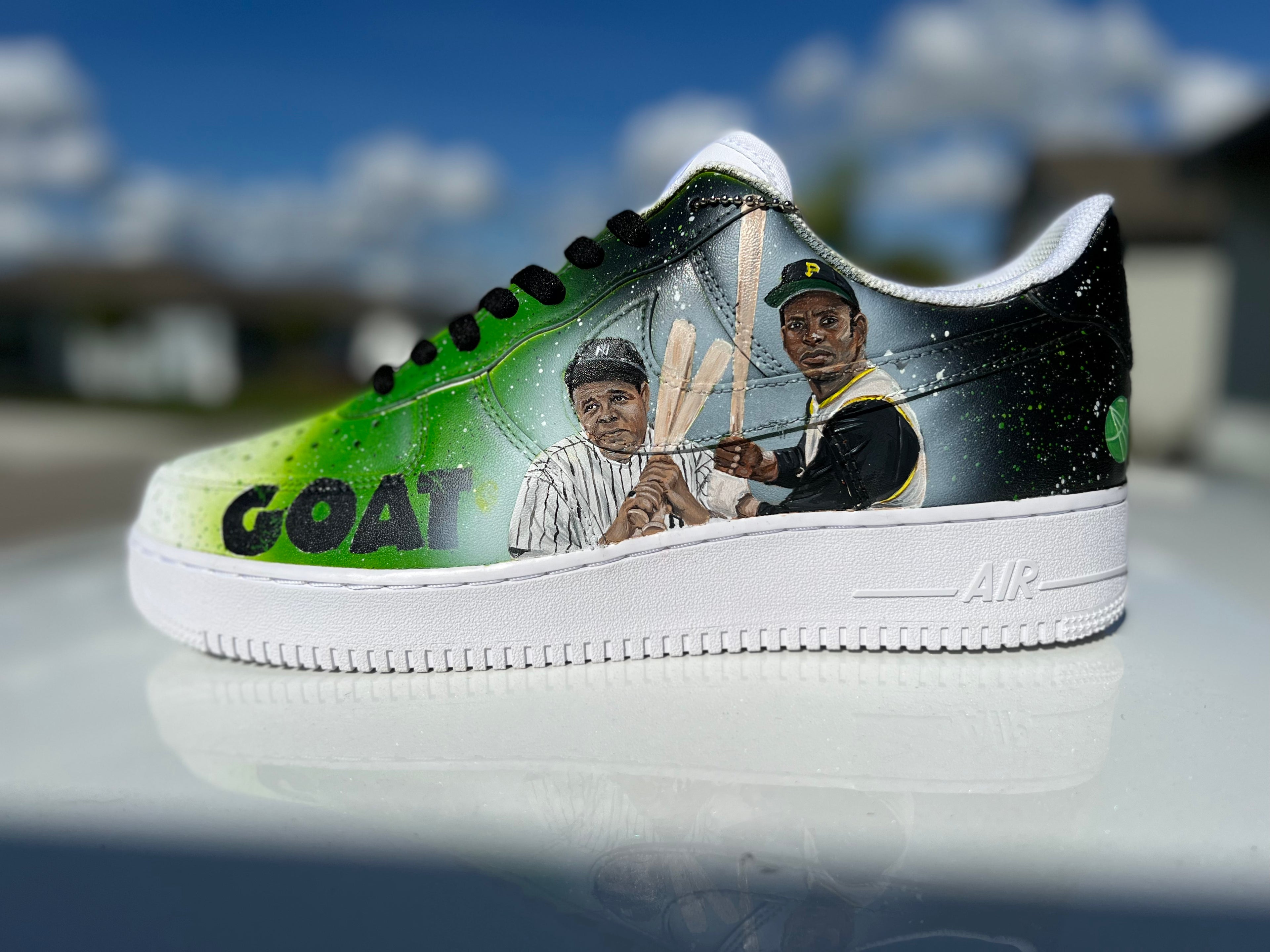 The GOAT Shoes — 1-of-1 Hand-Painted Sports Legends Collector Sneakers