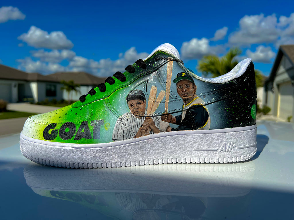 The GOAT Shoes — 1-of-1 Hand-Painted Sports Legends Collector Sneakers