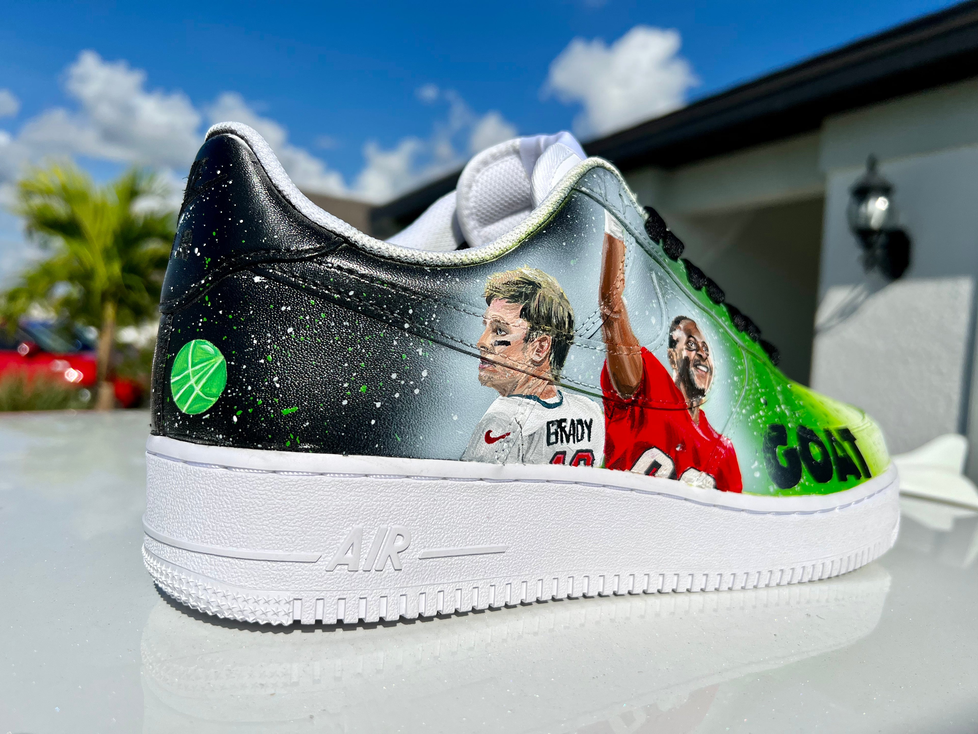 The GOAT Shoes — 1-of-1 Hand-Painted Sports Legends Collector Sneakers