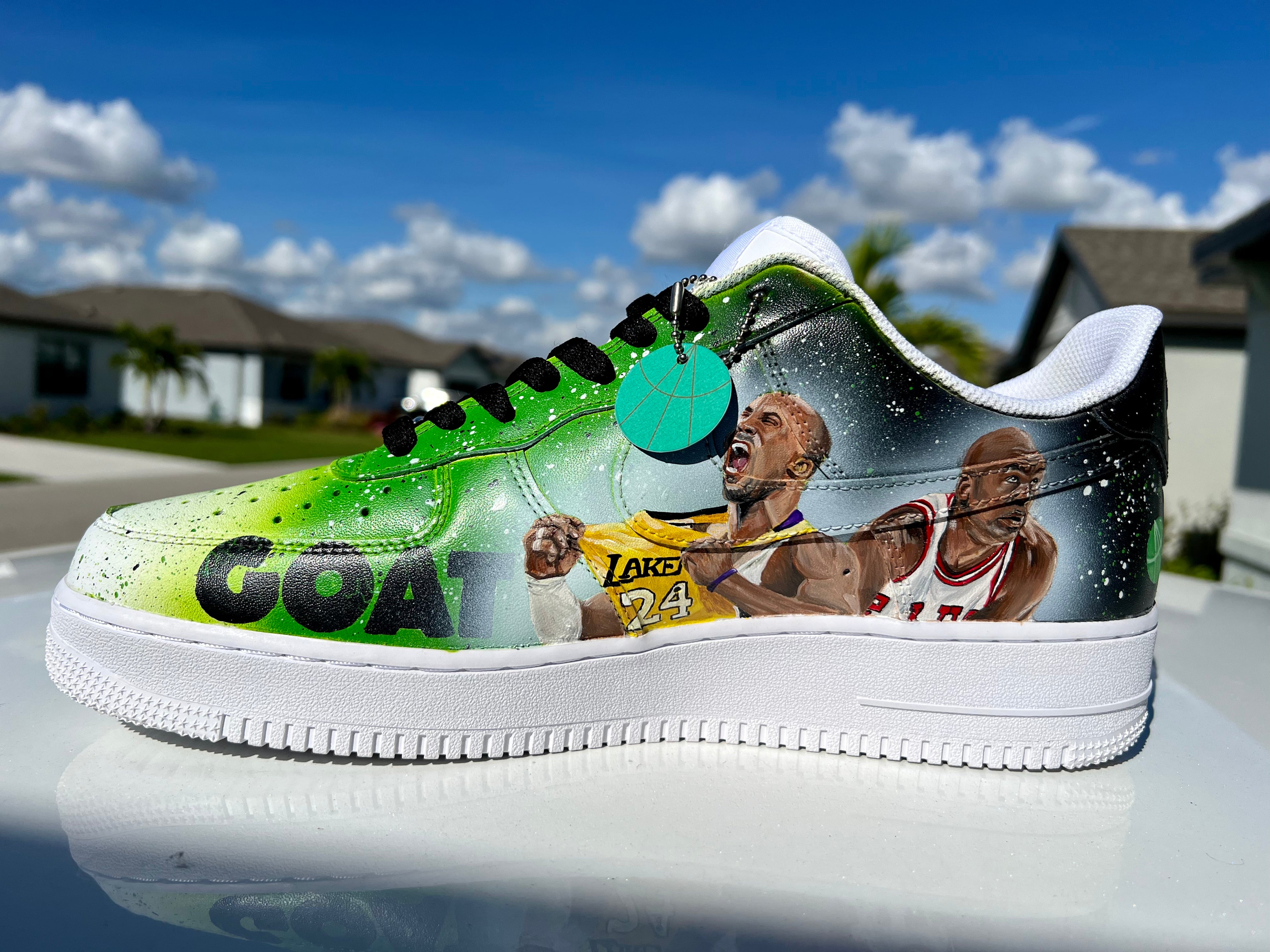 The GOAT Shoes — 1-of-1 Hand-Painted Sports Legends Collector Sneakers