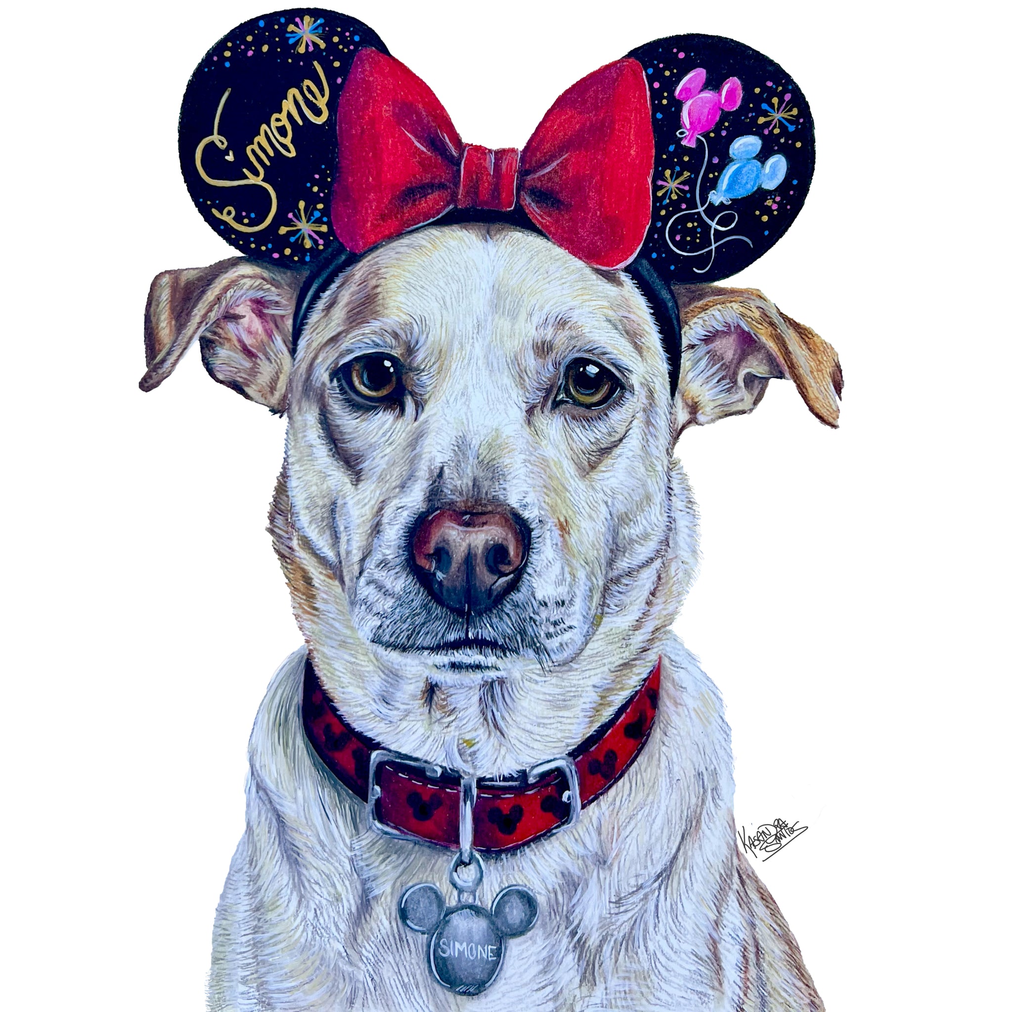 The Happiest Market Custom Pet Portrait