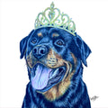 Fiona — Rottweiler Art Print | Professional Dog Portrait Print